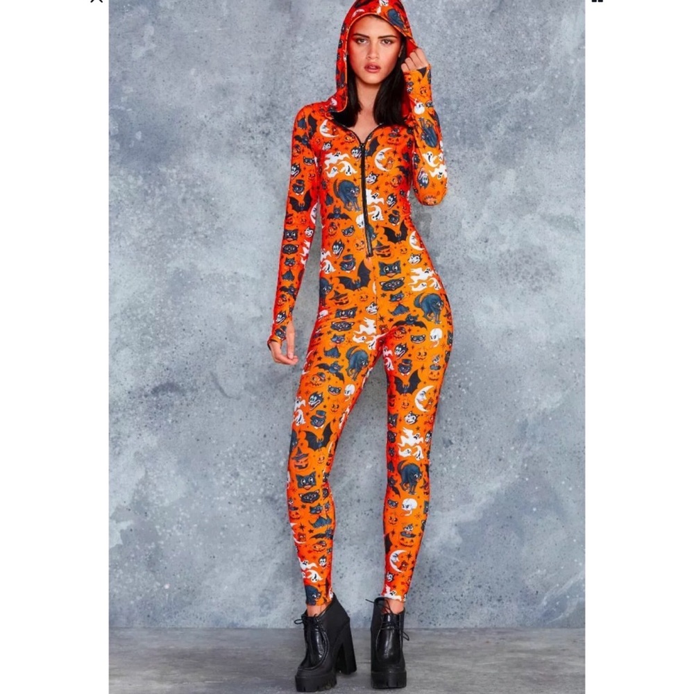 Blackmilk Halloween Trick or Treat Snuggle Suit